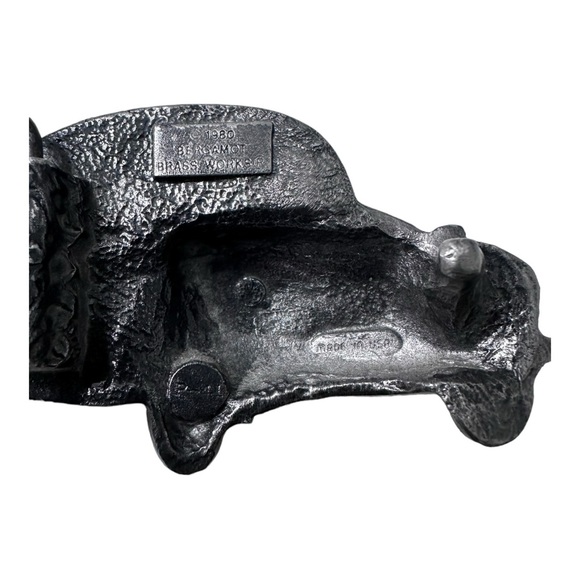 Bergamot Brass Works 3D VW Beetle Belt Buckle 1980 Made in the USA FREE SHIPPING - Picture 2 of 3